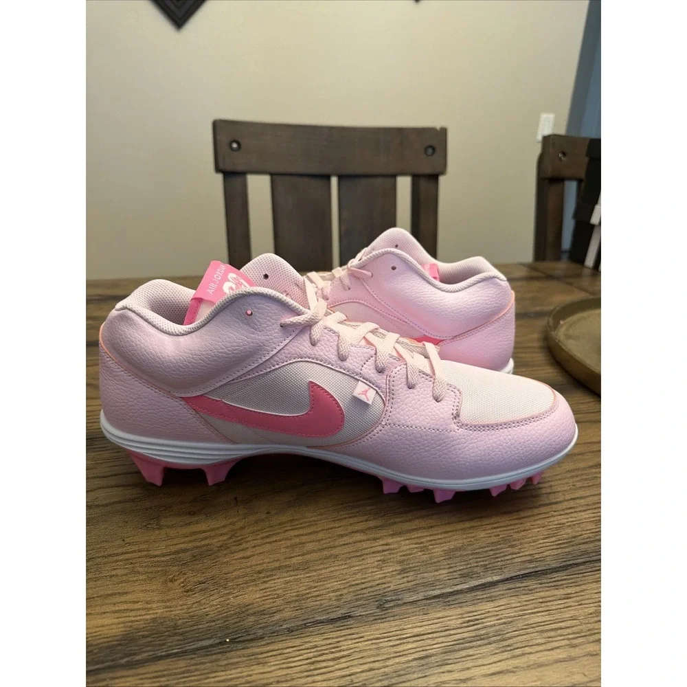 Size 16 Air Jordan Stadium 90 Football Cleat Pink ..F5